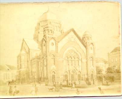 A zsolnai zsinagóga (Forrás: MZSL)
